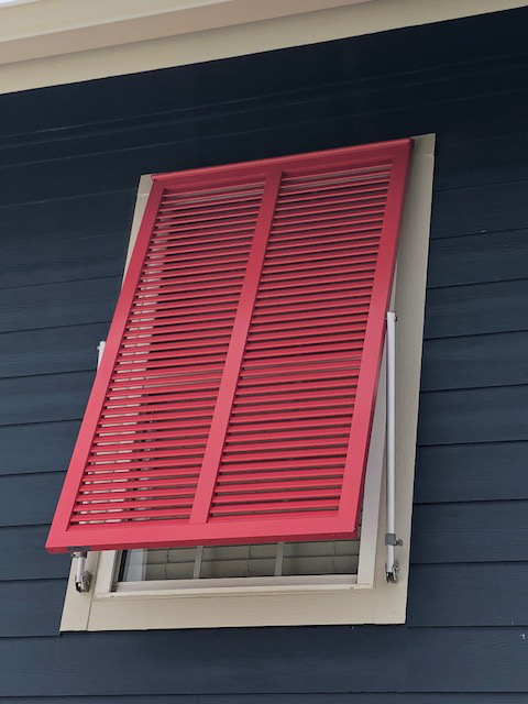 Aluminum Hurricane Rated Impact Shutter