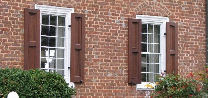 Philadelphia Federal Exterior Shutters