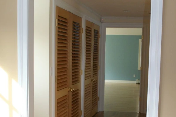 Louvered Doors with Operable Plantation Louvers